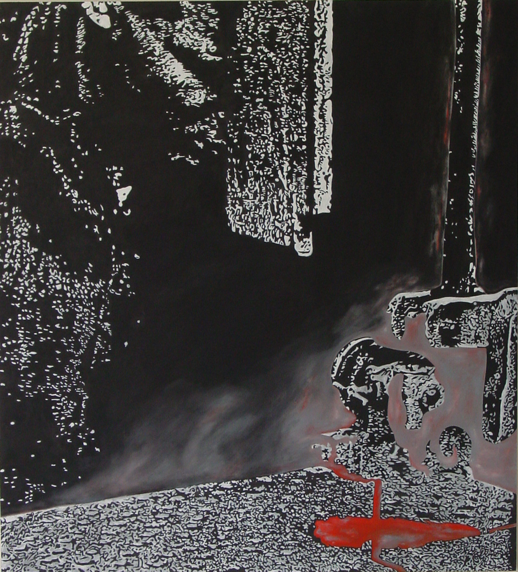 UNTITLED, 2005 / 139 x 153 cm, oil on masonite