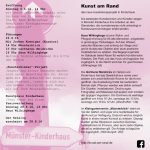 Invitation KUNST AM RAND (GS) / Münster (GER), 2016 